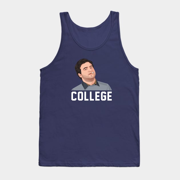 COLLEGE Tank Top by BodinStreet